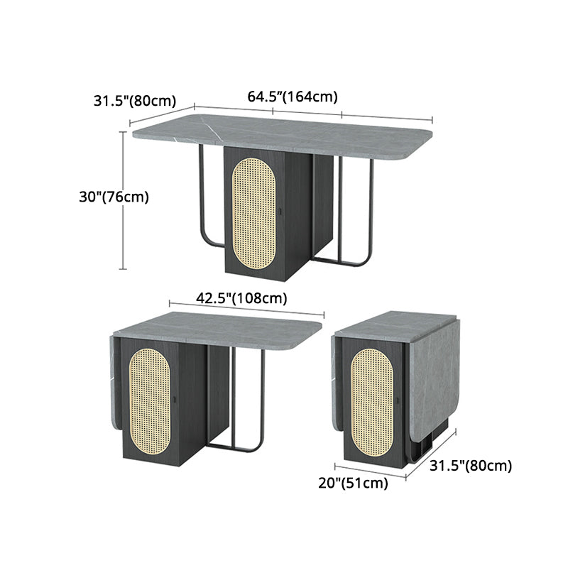 Modern Manufactured Wood Dining Set 1/2/3/5 Pieces Dining Furniture Set /Separate Items Clearhalo 'Dining Room Sets' 'Dining Tables & Seating' 'dining_room_set' 'furn' 'furn_dining_room_set' 'Furniture' 'furniture_dining_room_set' 'Kitchen & Dining Furniture' 'kitchen&dining_furn' 'kitchen' 4346468