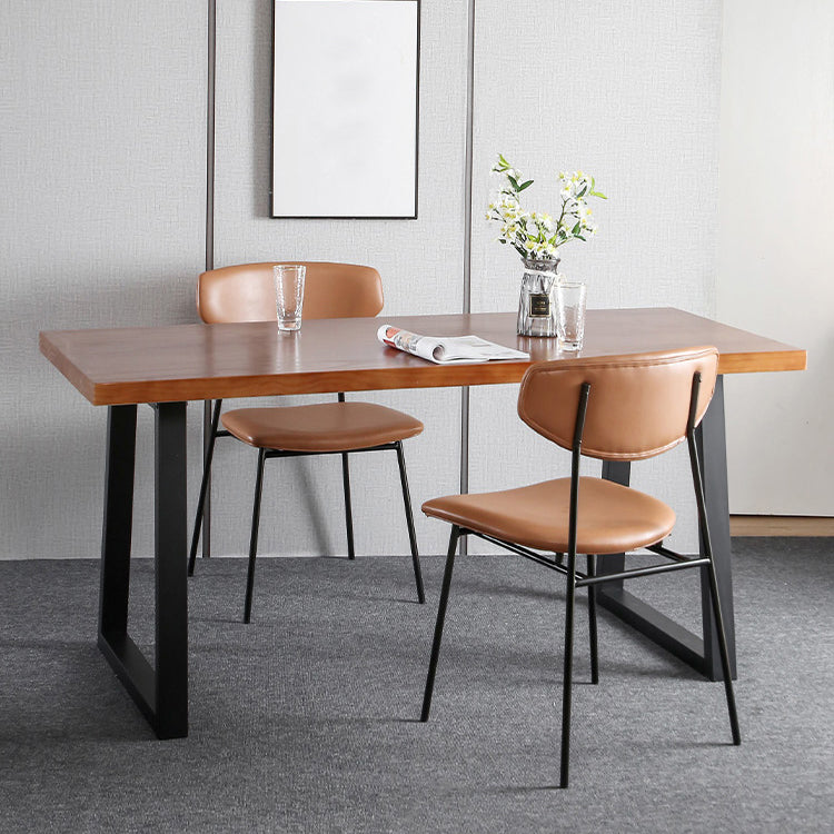 Industrial 1/2/3/5 Pieces Solid Wood Dining Set Dining Furniture Set /Separate Items 3 Pieces: Table, 2 Chairs Clearhalo 'Dining Room Sets' 'Dining Tables & Seating' 'dining_room_set' 'furn' 'furn_dining_room_set' 'Furniture' 'furniture_dining_room_set' 'Kitchen & Dining Furniture' 'kitchen&dining_furn' 'kitchen' 4346473