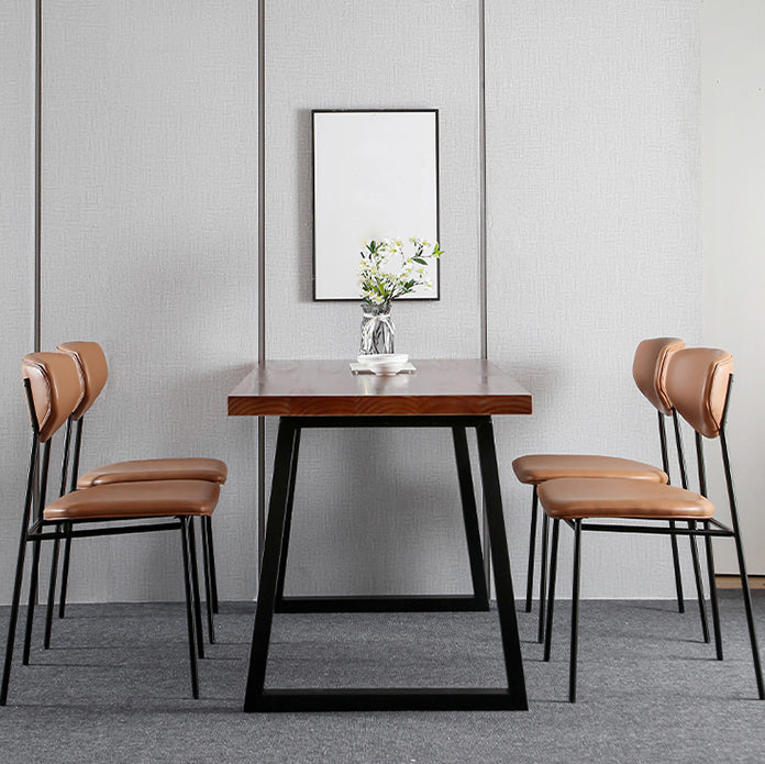 Industrial 1/2/3/5 Pieces Solid Wood Dining Set Dining Furniture Set /Separate Items Clearhalo 'Dining Room Sets' 'Dining Tables & Seating' 'dining_room_set' 'furn' 'furn_dining_room_set' 'Furniture' 'furniture_dining_room_set' 'Kitchen & Dining Furniture' 'kitchen&dining_furn' 'kitchen' 4346480