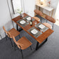 Industrial 1/2/3/5 Pieces Solid Wood Dining Set Dining Furniture Set /Separate Items Clearhalo 'Dining Room Sets' 'Dining Tables & Seating' 'dining_room_set' 'furn' 'furn_dining_room_set' 'Furniture' 'furniture_dining_room_set' 'Kitchen & Dining Furniture' 'kitchen&dining_furn' 'kitchen' 4346481