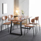 Industrial 1/2/3/5 Pieces Solid Wood Dining Set Dining Furniture Set /Separate Items Clearhalo 'Dining Room Sets' 'Dining Tables & Seating' 'dining_room_set' 'furn' 'furn_dining_room_set' 'Furniture' 'furniture_dining_room_set' 'Kitchen & Dining Furniture' 'kitchen&dining_furn' 'kitchen' 4346483