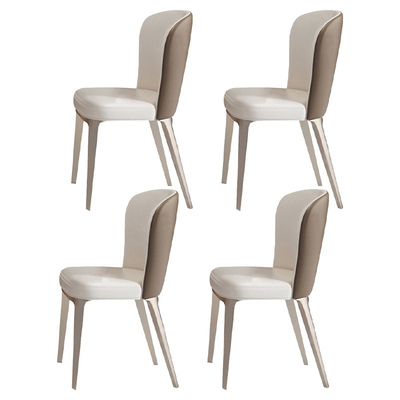 Modern Stone Dining Room Set 1/4/5/7 Pieces Dining Furniture Set /Separate Items 4 Beige Chairs Clearhalo 'Dining Room Sets' 'Dining Tables & Seating' 'dining_room_set' 'furn' 'furn_dining_room_set' 'Furniture' 'furniture_dining_room_set' 'Kitchen & Dining Furniture' 'kitchen&dining_furn' 'kitchen' 4346494