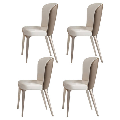 Modern Stone Dining Room Set 1/4/5/7 Pieces Dining Furniture Set /Separate Items 4 Beige Chairs Clearhalo 'Dining Room Sets' 'Dining Tables & Seating' 'dining_room_set' 'furn' 'furn_dining_room_set' 'Furniture' 'furniture_dining_room_set' 'Kitchen & Dining Furniture' 'kitchen&dining_furn' 'kitchen' 4346494