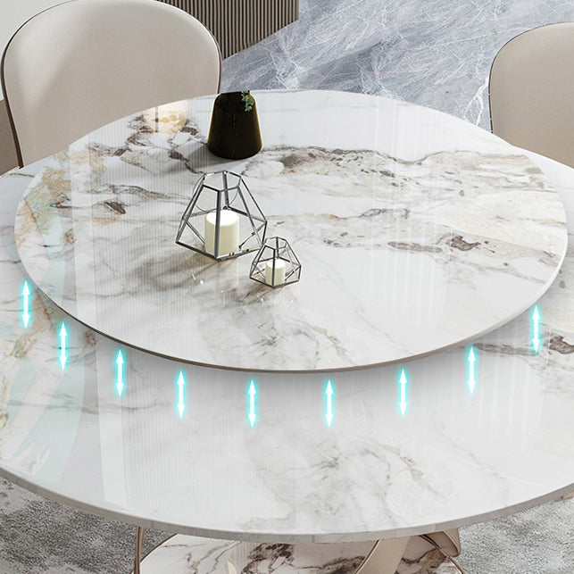 Modern Stone Dining Room Set 1/4/5/7 Pieces Dining Furniture Set /Separate Items Clearhalo 'Dining Room Sets' 'Dining Tables & Seating' 'dining_room_set' 'furn' 'furn_dining_room_set' 'Furniture' 'furniture_dining_room_set' 'Kitchen & Dining Furniture' 'kitchen&dining_furn' 'kitchen' 4346501