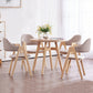 Modern 1/2/4/5 Pieces Dining Set Wood Dining Furniture Set /Separate Items Clearhalo 'Dining Room Sets' 'Dining Tables & Seating' 'dining_room_set' 'Furniture' 'furniture_dining_room_set' 'Kitchen & Dining Furniture' 'kitchen&dining_furn' 'kitchen' 4346525