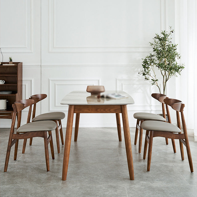 Modern Stone Dining Room Set 1/2/5/6 Pieces Dining Furniture Set /Separate Items Clearhalo 'Dining Room Sets' 'Dining Tables & Seating' 'dining_room_set' 'furn' 'furn_dining_room_set' 'Furniture' 'furniture_dining_room_set' 'Kitchen & Dining Furniture' 'kitchen&dining_furn' 'kitchen' 4346542