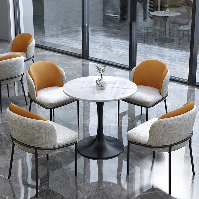 Modern 1/3/4/5 Pieces Metal Dining Set Dining Furniture Set /Separate Items Clearhalo 'Dining Room Sets' 'Dining Tables & Seating' 'dining_room_set' 'furn' 'furn_dining_room_set' 'Furniture' 'furniture_dining_room_set' 'Kitchen & Dining Furniture' 'kitchen&dining_furn' 'kitchen' 4346580