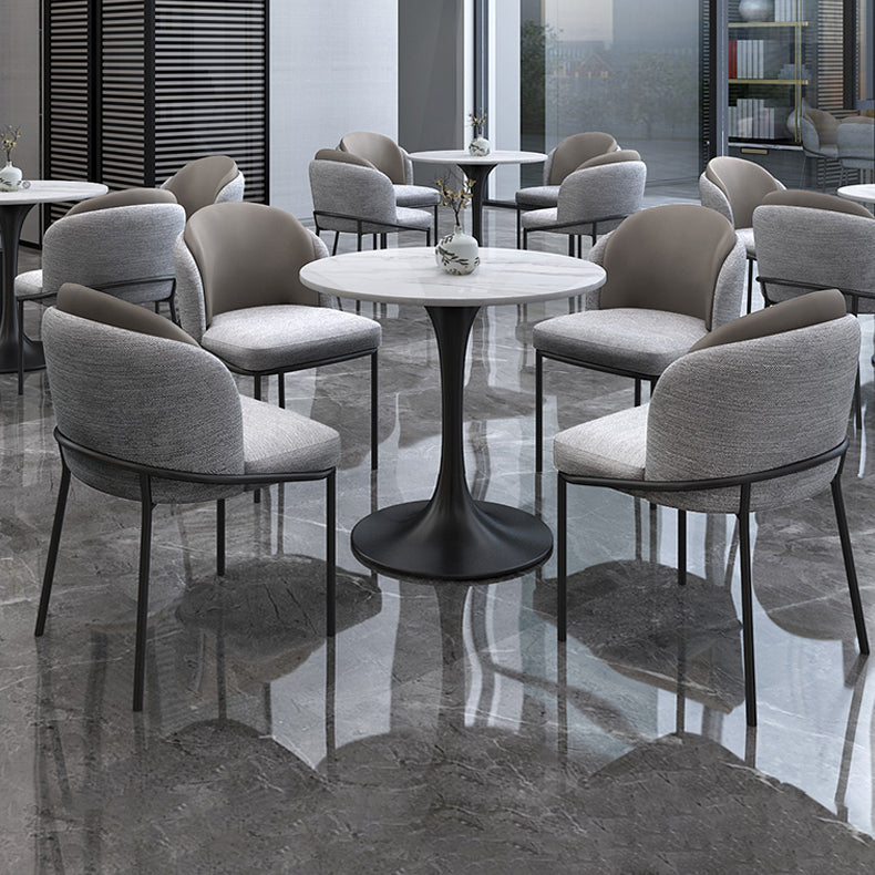 Modern 1/3/4/5 Pieces Metal Dining Set Dining Furniture Set /Separate Items Clearhalo 'Dining Room Sets' 'Dining Tables & Seating' 'dining_room_set' 'furn' 'furn_dining_room_set' 'Furniture' 'furniture_dining_room_set' 'Kitchen & Dining Furniture' 'kitchen&dining_furn' 'kitchen' 4346587