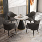 Modern Sintered Stone Dining Room Set 1/2/5 Pieces Dining Furniture Set /Separate Items 5 Pieces: Table, 4 Black Chairs Clearhalo 'Dining Room Sets' 'Dining Tables & Seating' 'dining_room_set' 'furn' 'furn_dining_room_set' 'Furniture' 'furniture_dining_room_set' 'Kitchen & Dining Furniture' 'kitchen&dining_furn' 'kitchen' 4346612
