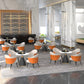 Modern Sintered Stone Dining Room Set 1/2/5 Pieces Dining Furniture Set /Separate Items Clearhalo 'Dining Room Sets' 'Dining Tables & Seating' 'dining_room_set' 'furn' 'furn_dining_room_set' 'Furniture' 'furniture_dining_room_set' 'Kitchen & Dining Furniture' 'kitchen&dining_furn' 'kitchen' 4346614