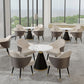 Modern Sintered Stone Dining Room Set 1/2/5 Pieces Dining Furniture Set /Separate Items Clearhalo 'Dining Room Sets' 'Dining Tables & Seating' 'dining_room_set' 'furn' 'furn_dining_room_set' 'Furniture' 'furniture_dining_room_set' 'Kitchen & Dining Furniture' 'kitchen&dining_furn' 'kitchen' 4346629