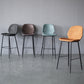 Contemporary Faux Fur Bar Stool Footrest Indoor Iron Legs Counter & Bar Stool Clearhalo 'Bar Furniture' 'Bar Stools' 'bar_stools' 'furn' 'furn_bar_stools' 'furniture_bar_stools' 'Kitchen & Dining Furniture' 'kitchen&dining_furn' 'kitchen' 'kitchen_furn' Furniture' 4346667