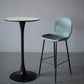 Contemporary Faux Fur Bar Stool Footrest Indoor Iron Legs Counter & Bar Stool Clearhalo 'Bar Furniture' 'Bar Stools' 'bar_stools' 'furn' 'furn_bar_stools' 'furniture_bar_stools' 'Kitchen & Dining Furniture' 'kitchen&dining_furn' 'kitchen' 'kitchen_furn' Furniture' 4346683