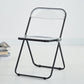 Metal Modern Dining Chair Indoor Folding Open Back Dining Side Chair Matte Black 1 Piece Clearhalo ' kitchen&dining_furn' 'Dining Chairs' 'Dining Tables & Seating' 'dining_chair' 'furn' 'furn_dining_chair' 'Furniture' 'furniture_dining_chair' 'Kitchen & Dining Furniture' 'kitchen' 4347512