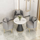 Modern Sintered Stone Dining Set 1/2/3/4/5 Pieces Dining Furniture Set /Separate Items Clearhalo 'Dining Room Sets' 'Dining Tables & Seating' 'dining_room_set' 'furn' 'furn_dining_room_set' 'Furniture' 'furniture_dining_room_set' 'Kitchen & Dining Furniture' 'kitchen&dining_furn' 'kitchen' 4353146