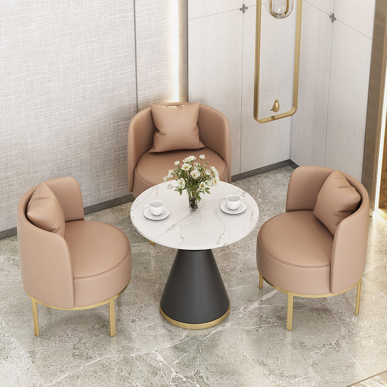 Modern Sintered Stone Dining Set 1/2/3/4/5 Pieces Dining Furniture Set /Separate Items Clearhalo 'Dining Room Sets' 'Dining Tables & Seating' 'dining_room_set' 'furn' 'furn_dining_room_set' 'Furniture' 'furniture_dining_room_set' 'Kitchen & Dining Furniture' 'kitchen&dining_furn' 'kitchen' 4353162