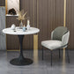 Modern Faux Marble Dining Room Set 1/2/3/5 Pieces Dining Furniture Set /Separate Items 2 Pieces: Table, 1 Chair Clearhalo 'Dining Room Sets' 'Dining Tables & Seating' 'dining_room_set' 'furn' 'furn_dining_room_set' 'Furniture' 'furniture_dining_room_set' 'Kitchen & Dining Furniture' 'kitchen&dining_furn' 'kitchen' 4353182