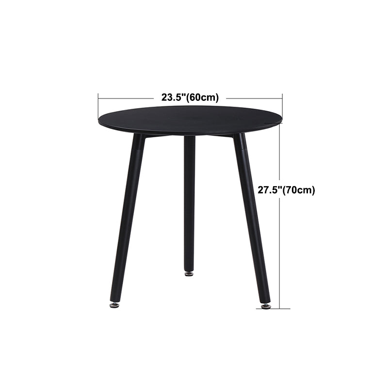 Industrial Style Dining Table 4 Legs Dining Table with Wooden Base for Home Use Clearhalo ' dining_table' 'Dining Tables & Seating' 'Dining Tables' 'furn' 'furn_dining_table' 'Furniture' 'furniture_dining_table' 'Kitchen & Dining Furniture' 'kitchen&dining_furn' 'kitchen' 'kitchen_dining_table' 4353217