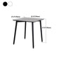 Industrial Style Dining Table 4 Legs Dining Table with Wooden Base for Home Use Clearhalo ' dining_table' 'Dining Tables & Seating' 'Dining Tables' 'furn' 'furn_dining_table' 'Furniture' 'furniture_dining_table' 'Kitchen & Dining Furniture' 'kitchen&dining_furn' 'kitchen' 'kitchen_dining_table' 4353220