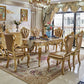 Rectangle Shape Dinette Table Marble Dining Room Dinner Table with Wooden Base 63"L x 35.4"W x 29.9"H Without Chairs Clearhalo ' dining_table' 'Dining Tables & Seating' 'Dining Tables' 'furn' 'furn_dining_table' 'Furniture' 'furniture_dining_table' 'Kitchen & Dining Furniture' 'kitchen&dining_furn' 'kitchen' 'kitchen_dining_table' 4353244