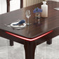 Industrial Standard Solid Wood Dining Table Rectangle Kitchen Dining Table with 4 Legs Base Clearhalo ' dining_table' 'Dining Tables & Seating' 'Dining Tables' 'furn' 'furn_dining_table' 'Furniture' 'furniture_dining_table' 'Kitchen & Dining Furniture' 'kitchen&dining_furn' 'kitchen' 'kitchen_dining_table' 4353343