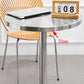 Industrial Style Furniture Stainless Steel Dining Site Table with Pedestal Base Clearhalo ' dining_table' 'Dining Tables & Seating' 'Dining Tables' 'furn' 'furn_dining_table' 'Furniture' 'furniture_dining_table' 'Kitchen & Dining Furniture' 'kitchen&dining_furn' 'kitchen' 'kitchen_dining_table' 4353475