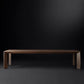 Industrial Pine Wood Dining Table Rectangle Kitchen Wooden Table with 4 Legs Brown Without Chairs Clearhalo ' dining_table' 'Dining Tables & Seating' 'Dining Tables' 'furn' 'furn_dining_table' 'Furniture' 'furniture_dining_table' 'Kitchen & Dining Furniture' 'kitchen&dining_furn' 'kitchen' 'kitchen_dining_table' 4353523