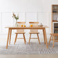 Solid Wood Industrial Dining Table Rectangle Standard Dining Table for Kitchen 51.2"L x 31.5"W x 29.5"H Without Chairs Clearhalo ' dining_table' 'Dining Tables & Seating' 'Dining Tables' 'furn' 'furn_dining_table' 'Furniture' 'furniture_dining_table' 'Kitchen & Dining Furniture' 'kitchen&dining_furn' 'kitchen' 'kitchen_dining_table' 4353605
