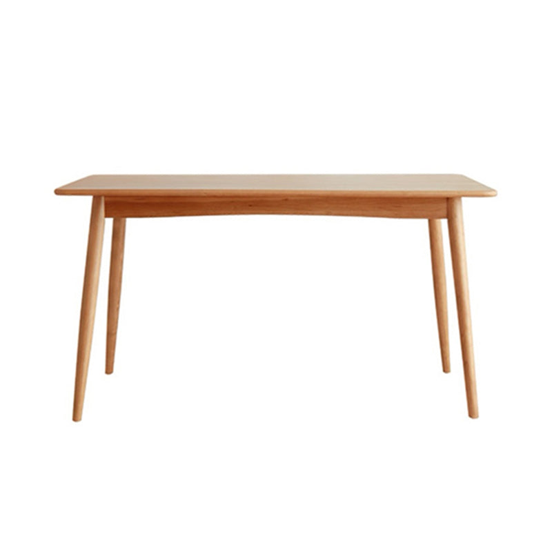 Solid Wood Industrial Dining Table Rectangle Standard Dining Table for Kitchen Clearhalo ' dining_table' 'Dining Tables & Seating' 'Dining Tables' 'furn' 'furn_dining_table' 'Furniture' 'furniture_dining_table' 'Kitchen & Dining Furniture' 'kitchen&dining_furn' 'kitchen' 'kitchen_dining_table' 4353609