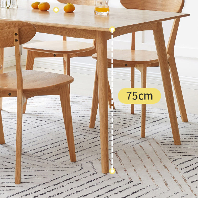 Solid Wood Industrial Dining Table Rectangle Standard Dining Table for Kitchen Clearhalo ' dining_table' 'Dining Tables & Seating' 'Dining Tables' 'furn' 'furn_dining_table' 'Furniture' 'furniture_dining_table' 'Kitchen & Dining Furniture' 'kitchen&dining_furn' 'kitchen' 'kitchen_dining_table' 4353613