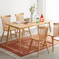 Solid Wood Industrial Dining Table Rectangle Standard Dining Table for Kitchen Clearhalo ' dining_table' 'Dining Tables & Seating' 'Dining Tables' 'furn' 'furn_dining_table' 'Furniture' 'furniture_dining_table' 'Kitchen & Dining Furniture' 'kitchen&dining_furn' 'kitchen' 'kitchen_dining_table' 4353616