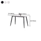 Rectangle Stone Home Furniture Contemporary Style Dining Room Collection Clearhalo ' dining_table' 'Dining Tables & Seating' 'Dining Tables' 'furn' 'furn_dining_table' 'Furniture' 'furniture_dining_table' 'Kitchen & Dining Furniture' 'kitchen&dining_furn' 'kitchen' 'kitchen_dining_table' 4353696
