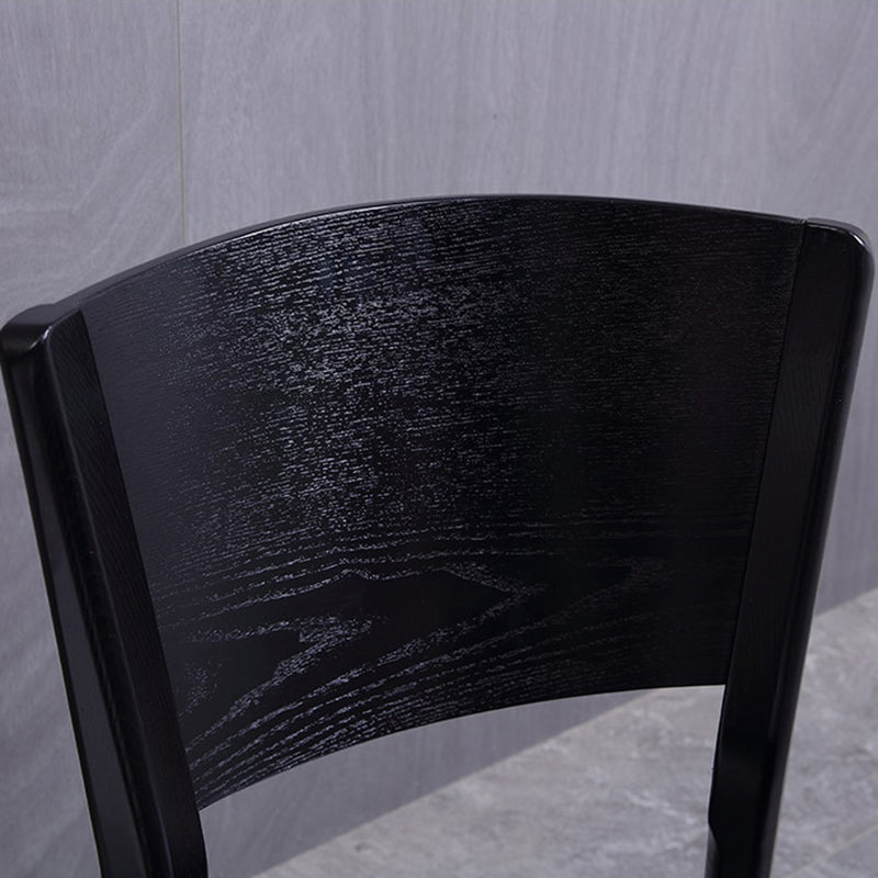 Industrial Wood Dining Room Chair Open Back Dining Side Chair for Restaurant Use Clearhalo ' kitchen&dining_furn' 'Dining Chairs' 'Dining Tables & Seating' 'dining_chair' 'furn' 'furn_dining_chair' 'Furniture' 'furniture_dining_chair' 'Kitchen & Dining Furniture' 'kitchen' 4353706