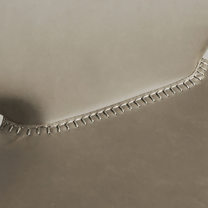 Contemporary Style Leather Dining Chairs Armless Solid Back Chair for Kitchen Clearhalo ' kitchen&dining_furn' 'Dining Chairs' 'Dining Tables & Seating' 'dining_chair' 'furn' 'furn_dining_chair' 'Furniture' 'furniture_dining_chair' 'Kitchen & Dining Furniture' 'kitchen' 4353805