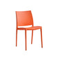 Scandinavian Armless Open Back Dining Side Chair Plastic Dining Side Chairs Clearhalo ' kitchen&dining_furn' 'Dining Chairs' 'Dining Tables & Seating' 'dining_chair' 'furn' 'furn_dining_chair' 'Furniture' 'furniture_dining_chair' 'Kitchen & Dining Furniture' 'kitchen' 4353831