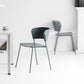 Industrial Design Open Back Dining Side Chair Stacking Plastic Dining Chair Clearhalo ' kitchen&dining_furn' 'Dining Chairs' 'Dining Tables & Seating' 'dining_chair' 'furn' 'furn_dining_chair' 'Furniture' 'furniture_dining_chair' 'Kitchen & Dining Furniture' 'kitchen' 4353869