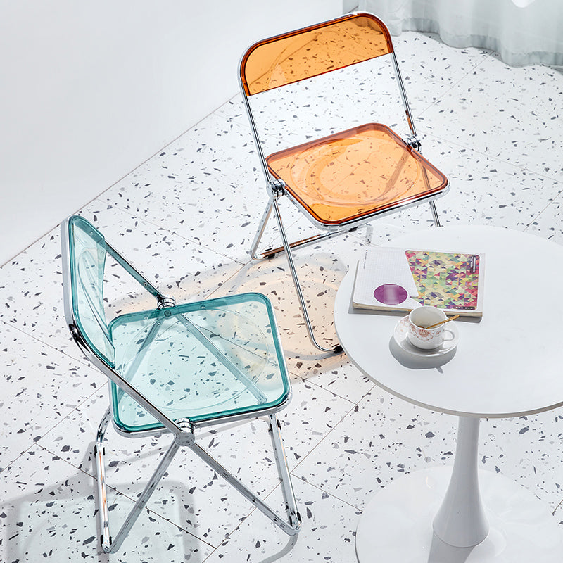 Industrial Plastic Dining Armless Chair Open Back Dining Side Chair Clearhalo ' kitchen&dining_furn' 'Dining Chairs' 'Dining Tables & Seating' 'dining_chair' 'furn' 'furn_dining_chair' 'Furniture' 'furniture_dining_chair' 'Kitchen & Dining Furniture' 'kitchen' 4353945