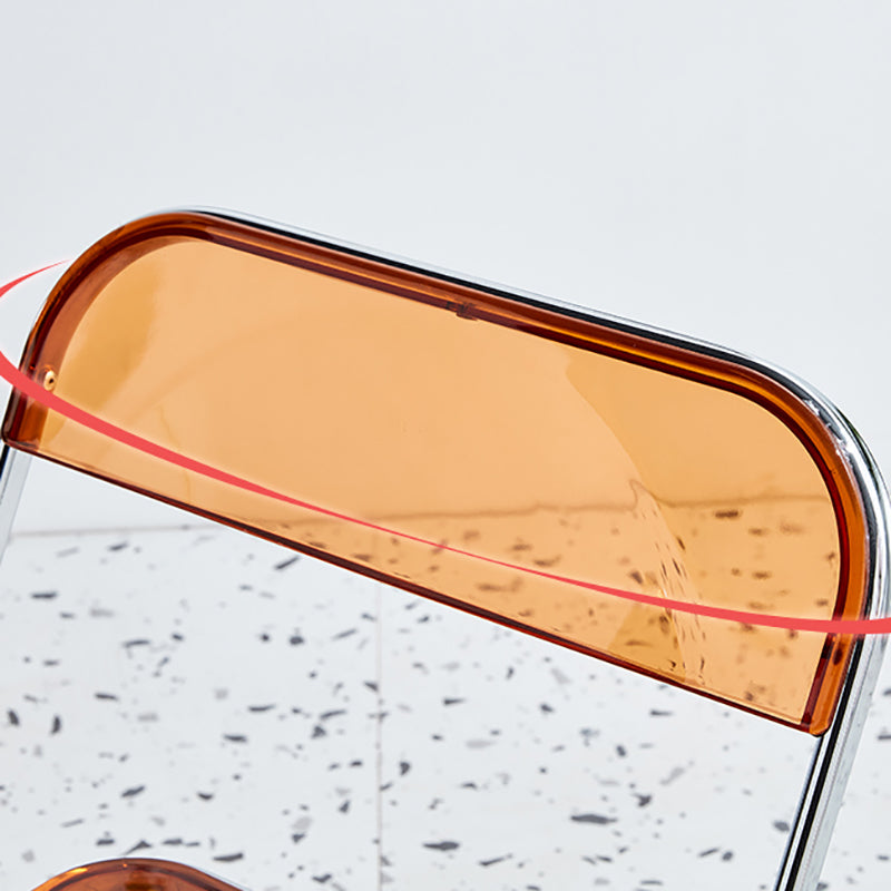 Industrial Plastic Dining Armless Chair Open Back Dining Side Chair Clearhalo ' kitchen&dining_furn' 'Dining Chairs' 'Dining Tables & Seating' 'dining_chair' 'furn' 'furn_dining_chair' 'Furniture' 'furniture_dining_chair' 'Kitchen & Dining Furniture' 'kitchen' 4353955