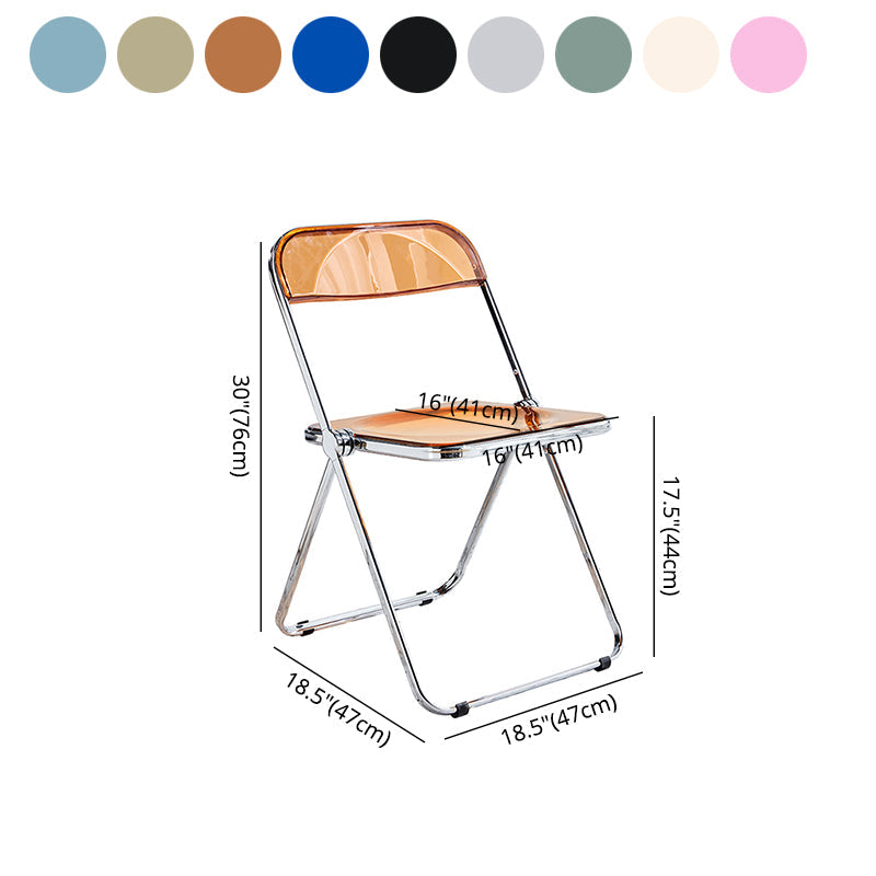 Industrial Plastic Dining Armless Chair Open Back Dining Side Chair Clearhalo ' kitchen&dining_furn' 'Dining Chairs' 'Dining Tables & Seating' 'dining_chair' 'furn' 'furn_dining_chair' 'Furniture' 'furniture_dining_chair' 'Kitchen & Dining Furniture' 'kitchen' 4353961