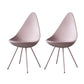 Industrial Style Armless Side Chairs Plastic Solid Back Side Chair for Home Pink 2 Piece Set Clearhalo ' kitchen&dining_furn' 'Dining Chairs' 'Dining Tables & Seating' 'dining_chair' 'furn' 'furn_dining_chair' 'Furniture' 'furniture_dining_chair' 'Kitchen & Dining Furniture' 'kitchen' 4354046