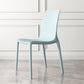 Contemporary Stacking Armless Dining Chairs Solid Back Chair for Home Use Blue 1 Piece Clearhalo ' kitchen&dining_furn' 'Dining Chairs' 'Dining Tables & Seating' 'dining_chair' 'furn' 'furn_dining_chair' 'Furniture' 'furniture_dining_chair' 'Kitchen & Dining Furniture' 'kitchen' 4354066