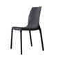 Contemporary Stacking Armless Dining Chairs Solid Back Chair for Home Use Clearhalo ' kitchen&dining_furn' 'Dining Chairs' 'Dining Tables & Seating' 'dining_chair' 'furn' 'furn_dining_chair' 'Furniture' 'furniture_dining_chair' 'Kitchen & Dining Furniture' 'kitchen' 4354071