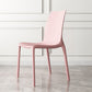 Contemporary Stacking Armless Dining Chairs Solid Back Chair for Home Use Pink 1 Piece Clearhalo ' kitchen&dining_furn' 'Dining Chairs' 'Dining Tables & Seating' 'dining_chair' 'furn' 'furn_dining_chair' 'Furniture' 'furniture_dining_chair' 'Kitchen & Dining Furniture' 'kitchen' 4354076