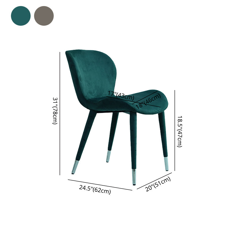 Modern Style Linen Fabric Dining Chair Arm Solid Back Dining Chairs for Kitchen Clearhalo ' kitchen&dining_furn' 'Dining Chairs' 'Dining Tables & Seating' 'dining_chair' 'furn' 'furn_dining_chair' 'Furniture' 'furniture_dining_chair' 'Kitchen & Dining Furniture' 'kitchen' 4354091