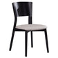 Industrial Style Open Back Dining Side Chair Armless Wood Legs Side Chairs Clearhalo ' kitchen&dining_furn' 'Dining Chairs' 'Dining Tables & Seating' 'dining_chair' 'furn' 'furn_dining_chair' 'Furniture' 'furniture_dining_chair' 'Kitchen & Dining Furniture' 'kitchen' 4354141