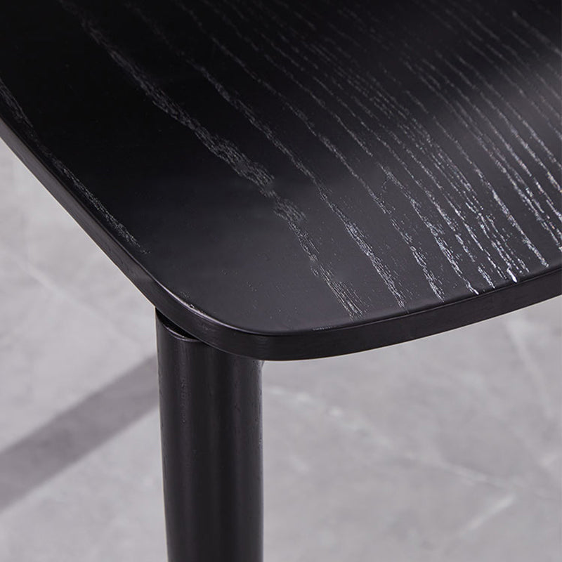 Industrial Style Open Back Dining Side Chair Armless Wood Legs Side Chairs Clearhalo ' kitchen&dining_furn' 'Dining Chairs' 'Dining Tables & Seating' 'dining_chair' 'furn' 'furn_dining_chair' 'Furniture' 'furniture_dining_chair' 'Kitchen & Dining Furniture' 'kitchen' 4354142