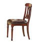 Traditional Leather Restaurant Side Chair Natural Cross Back Dining Chair Coffee 1 Piece Clearhalo ' kitchen&dining_furn' 'Dining Chairs' 'Dining Tables & Seating' 'dining_chair' 'furn' 'furn_dining_chair' 'Furniture' 'furniture_dining_chair' 'Kitchen & Dining Furniture' 'kitchen' 4354153