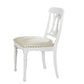 Traditional Leather Restaurant Side Chair Natural Cross Back Dining Chair White 1 Piece Clearhalo ' kitchen&dining_furn' 'Dining Chairs' 'Dining Tables & Seating' 'dining_chair' 'furn' 'furn_dining_chair' 'Furniture' 'furniture_dining_chair' 'Kitchen & Dining Furniture' 'kitchen' 4354155