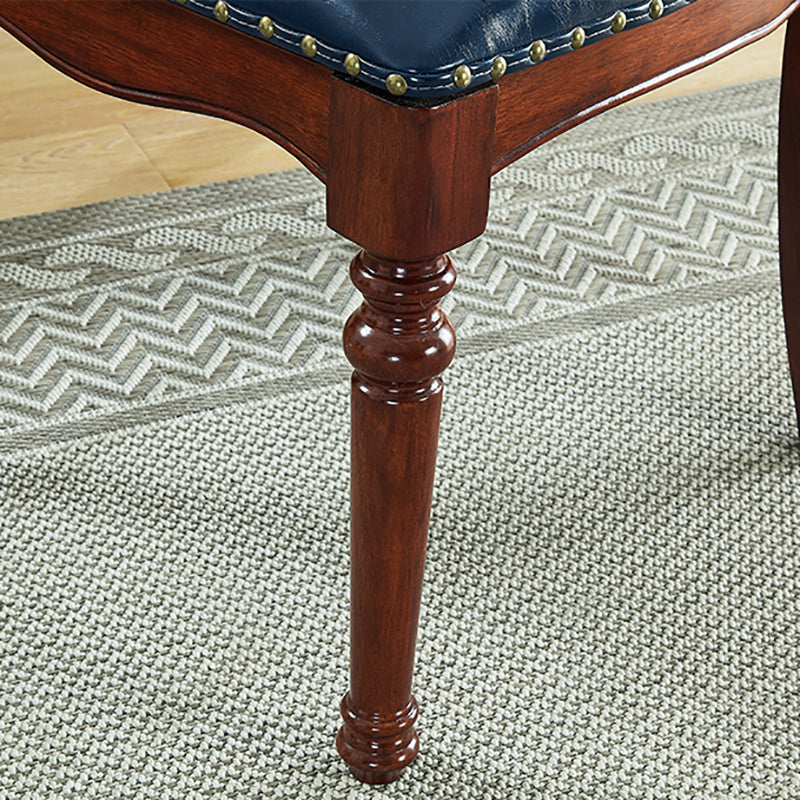 Traditional Leather Restaurant Side Chair Natural Cross Back Dining Chair Clearhalo ' kitchen&dining_furn' 'Dining Chairs' 'Dining Tables & Seating' 'dining_chair' 'furn' 'furn_dining_chair' 'Furniture' 'furniture_dining_chair' 'Kitchen & Dining Furniture' 'kitchen' 4354160