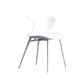 Contemporary Style Dining Chairs Armless Metal Side Wingback Chair for Kitchen Clearhalo ' kitchen&dining_furn' 'Dining Chairs' 'Dining Tables & Seating' 'dining_chair' 'furn' 'furn_dining_chair' 'Furniture' 'furniture_dining_chair' 'Kitchen & Dining Furniture' 'kitchen' 4354213